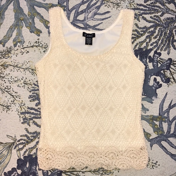 Cami Crochet Camisole, Size Small - Picture 10 of 10